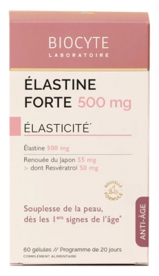 Biocyte Élastine Forte 500 mg 60 Unités