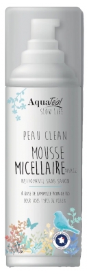 AquaTéal Peau Clean Mousse Micellaire Tous Types de Peaux 150 ml