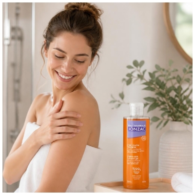 Eau Thermale Jonzac Nutritive Gel Douche Haute Tolérance Surgras Biologique 250 ML