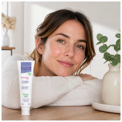 Eau Thermale Jonzac REactive Crème Légère Anti-Rougeurs Visage Bio 40 ML