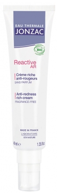 Eau Thermale Jonzac REactive AR Crème Riche Anti-Rougeurs Sans Parfum 40 ml
