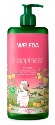 Weleda Happiness Gel Douche au Pamplemousse Pétillant 750 ML