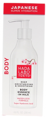 Hada Labo Tokyo Body Essence-Lait Corporelle Lissage & Hydratation en Profondeur 200 ml