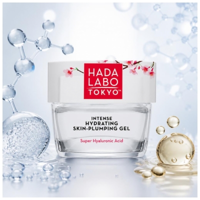 Hada Labo Tokyo Gel Jour et Nuit Repulpant Hydratation Intense 50 ml