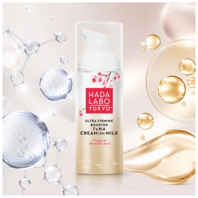 Hada Labo Tokyo Premium Lait-Crème Rajeunissant et Raffermissant Jour 50 ml