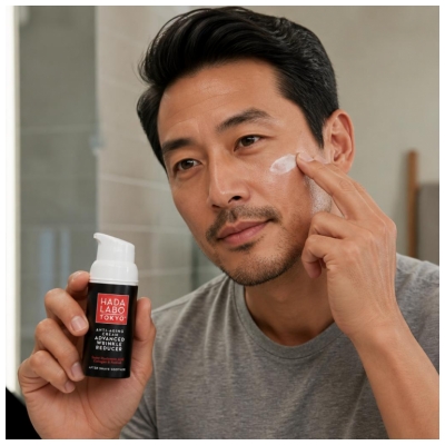 Hada Labo Tokyo Men Crème Anti-Rides Hydratante Jour et Nuit 50 ml