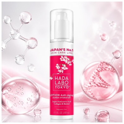 Hada Labo Tokyo Lotion Puissante Anti-Rides et Hydratante 150 ml