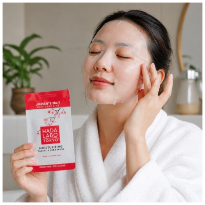Hada Labo Tokyo Masque en Tissus Hydratant Intensif à l'Acide Hyaluronique 20 ml