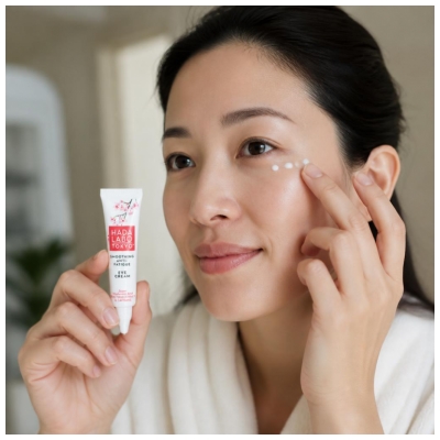 Hada Labo Tokyo Crème Contour des Yeux Lissage Anti-Fatigue Jour et Nuit 15 ml