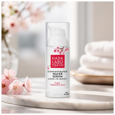 Hada Labo Tokyo Sérum d'Eau Concentré Jour et Nuit à l'Acide Hyaluronique 30 ml