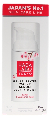 Hada Labo Tokyo Sérum d'Eau Concentré Jour et Nuit à l'Acide Hyaluronique 30 ml