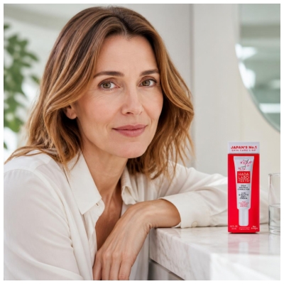 Hada Labo Tokyo Crème Contour des Yeux et Lèvres Anti-Âge Jour et Nuit 15 ml