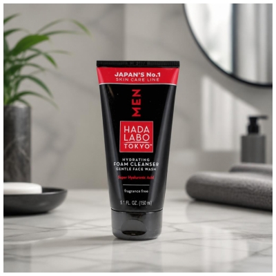 Hada Labo Tokyo Men Crème Douce Nettoyante Pour Visage 150 ml