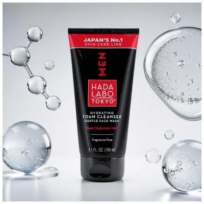 Hada Labo Tokyo Men Crème Douce Nettoyante Pour Visage 150 ml