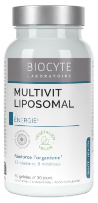 Biocyte Longevity Multivit Liposomal 60 Unités