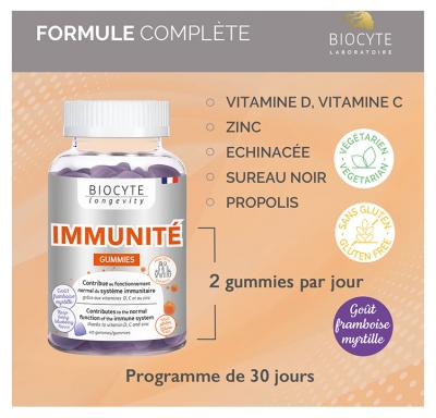 Biocyte Immunité Gummies