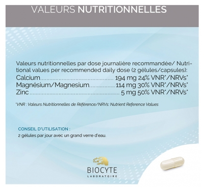 Biocyte Cal/Mag/Zinc Liposomal