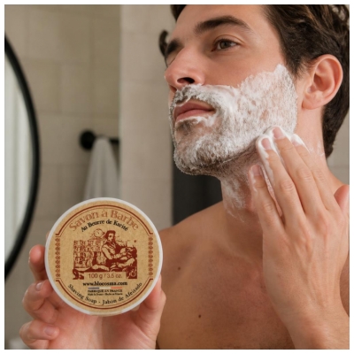 Osma Tradition Rasage Savon à Barbe au Beurre de Katié 100 g