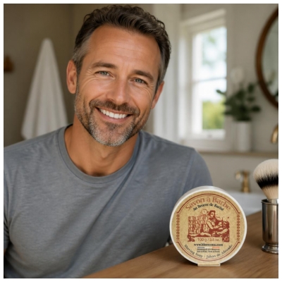 Osma Tradition Rasage Savon à Barbe au Beurre de Katié 100 g