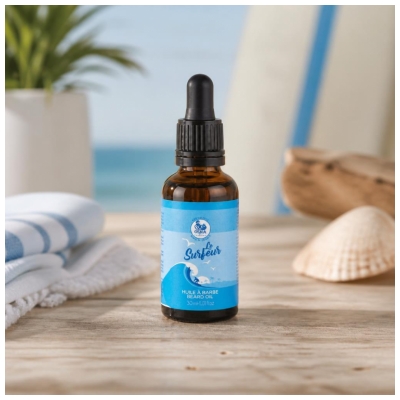 Osma Tradition Laboratoires Le Surfeur Huile à Barbe Toutes Peaux 30 ml