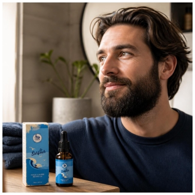 Osma Tradition Laboratoires Le Surfeur Huile à Barbe Toutes Peaux 30 ml