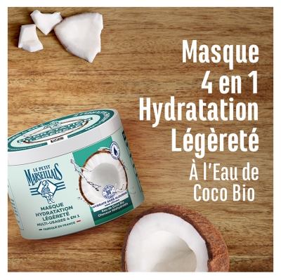 Le Petit Marseillais Masque 4en1 Multi-Usage Hydratation Légèreté 370 ml