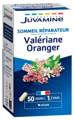 Juvamine Promesses Santé Valériane Oranger 50 Gélules Végétales