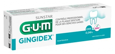 GUM Dentifrice Gingidex Gencives Saines 75 ml
