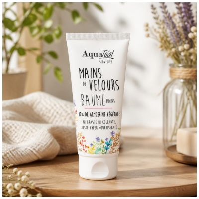 AquaTéal Mains de Velours Baume pour Mains 45 ML