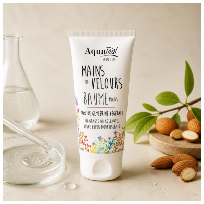 AquaTéal Mains de Velours Baume pour Mains 45 ML