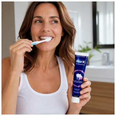 Oral-B Professional Dentifrice Protection des Gencives Menthe Fraîche 125 ml