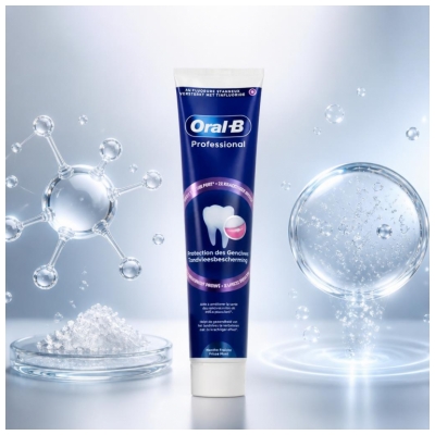 Oral-B Professional Dentifrice Protection des Gencives Menthe Fraîche 125 ml
