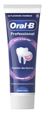 Oral-B Professional Dentifrice Protection des Gencives Menthe Fraîche 75 ml