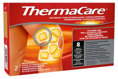 ThermaCare Patch Auto-Chauffant 8h Douleur Genou 2 Unités