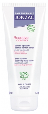 Eau Thermale Jonzac REactive Baume Apaisant Dermo-Confort pour le Corps Bio 200 ml
