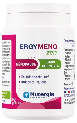 Nutergia Ergymeno Zen Ménopause 60 Gélules