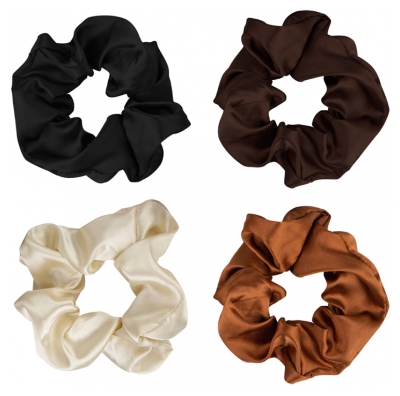 Brushworks Chouchous en Satin 4 Unités