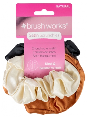 Brushworks Chouchous en Satin 4 Unités