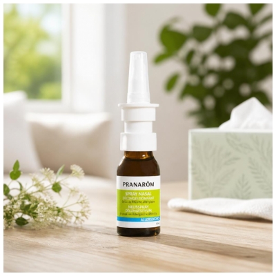 Pranarôm Allergoforce Spray Nasal Décongestionnant dm Aux Huiles Essentielles Biologiques 15 ml