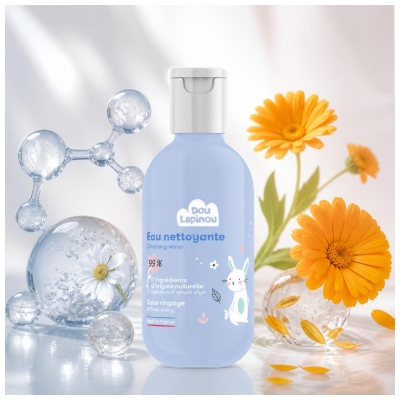 Dou Lapinou Eau Nettoyante Sans Rinçage 100 ml
