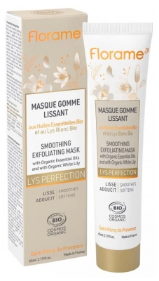 Florame Lys Perfection Masque Gomme Lissant et Adoucissant Bio 65 ml