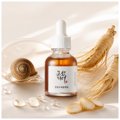 Beauty of Joseon Sérum Régénérant Bave d'Escargot + Ginseng 30 ml