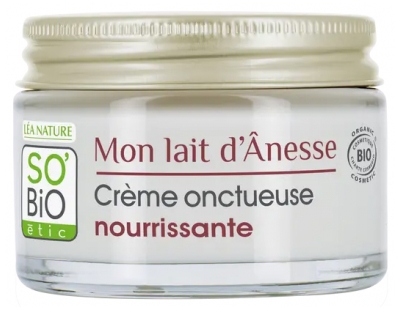 Léa Nature SO BIO étic Mon Lait d'Ânesse Crème Onctueuse Nourrissante Biologique 50 ML