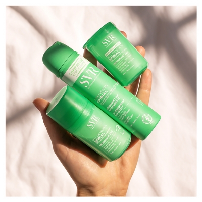 SVR Spirial : Soins de la sudation Déodorant Végétal Anti-Humidité 75 ml