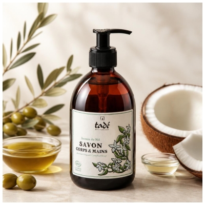 Tadé Savon Jasmin du Nil Bio 500 ML