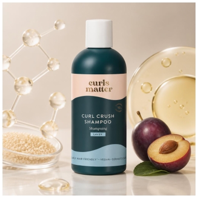 Curls Matter Shampoing pour Cheveux Bouclés 300 ml