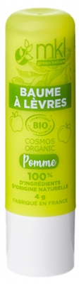 MKL Green Nature Baume à Lèvres Hydratation Bio 4 g - Goût : Pomme