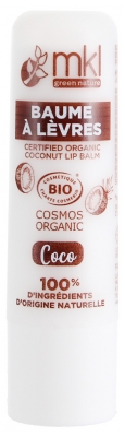 MKL Green Nature Baume à Lèvres Hydratation Bio 4 g - Goût : Coco
