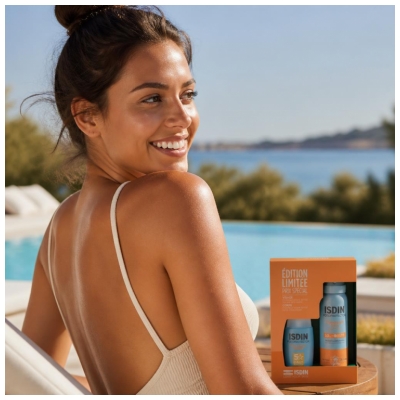 Isdin Fotoprotector Fusion Water Magic Crème Solaire Visage SPF 50 50 ML + Protecteur Solaire SPF 50 Spray 100 ML