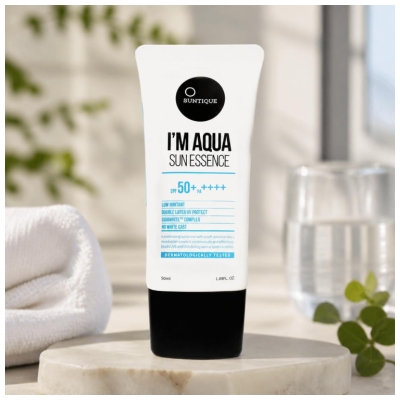 Suntique I'm Aqua Sun Essence Crème Solaire SPF 50 + 50 ML